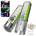 30W LED High Power Led Flashlights 8 Modes USB Rechargeable Tactical Torch MINI Multifunction Camping Lantern With Strong Magnet. 