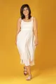 Araliya Back Tie Midi Dress. 