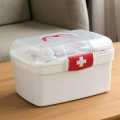 Medicine Storage Box - Home First Aid Kit Box with Handle Multi Functional Household Convenient Portable Pill Box. 