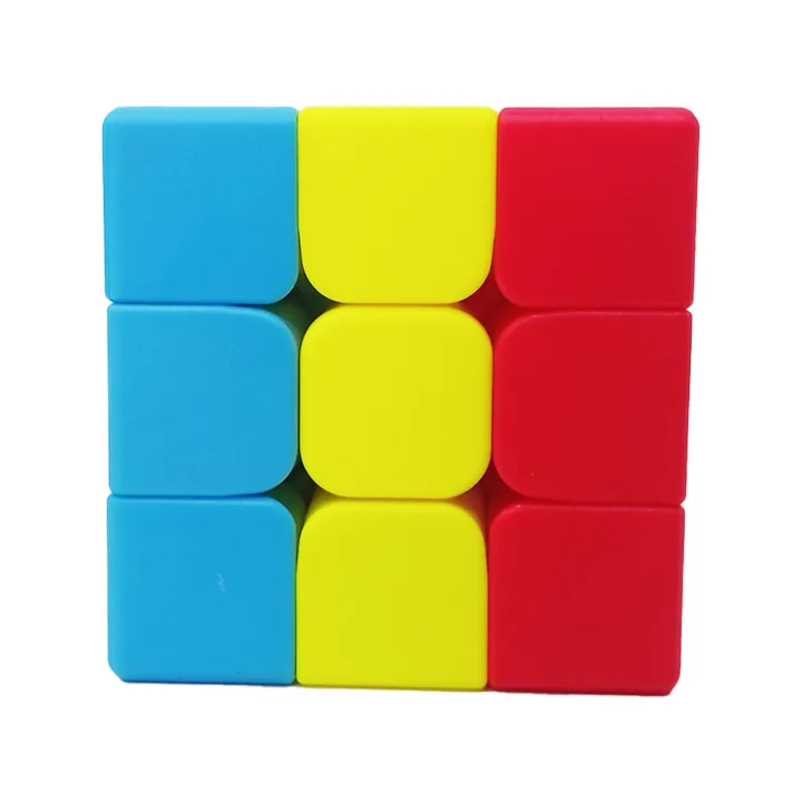 Fanxin%203x3x3%20Sandwich%20Stickerless%20Rubik's%20Cube%20Professional%203x3%20Speed%20Puzzle%20-%20Sticker%20Less%20Fanxin%20Smooth%20Speed%20Magic%20Rubik%20Cube%20-%20Image%204