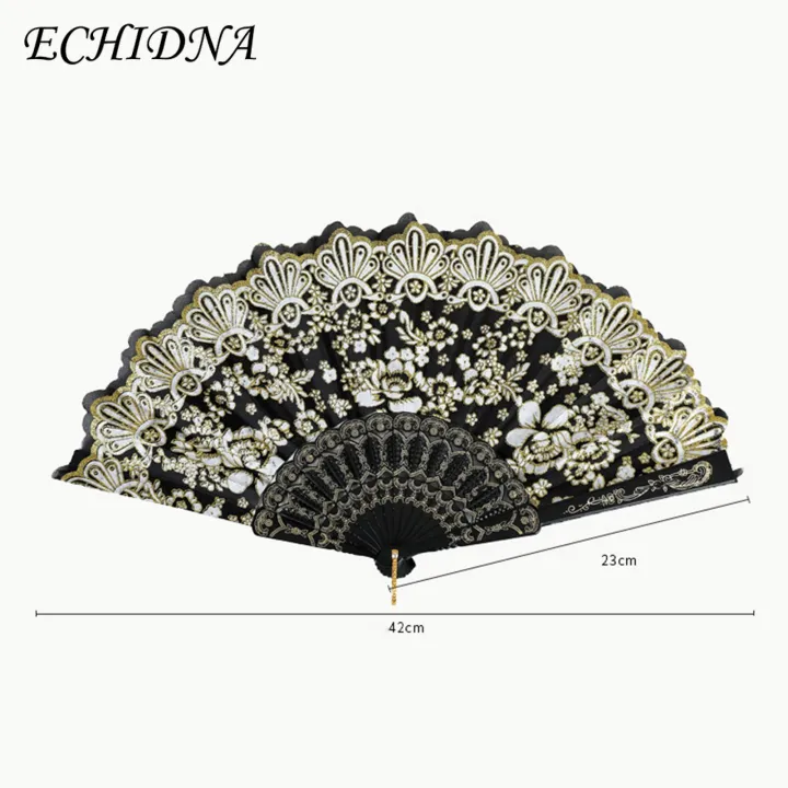 ECHIDNA%20Folding%20Fan%20Comfortable%20Grip%20Cheongsam%20Hanfu%20Show%20Hand%20Fan%20-%20Image%202