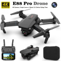 E88 Pro Drone 4k Profesional HD 4k Rc AirplaneSingle-Camera Wide-Angle Head Remote Quadcopter AirplaneToy Helicopter. 