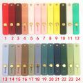 Candy color finger ring holder mobile phone holder stand push pull sticker paste universal hand band phone holder. 