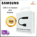 Genuine SAMSUNG USB Type C to Headphone Jack Adapter 3.5mm Earphone Audio Cable. 