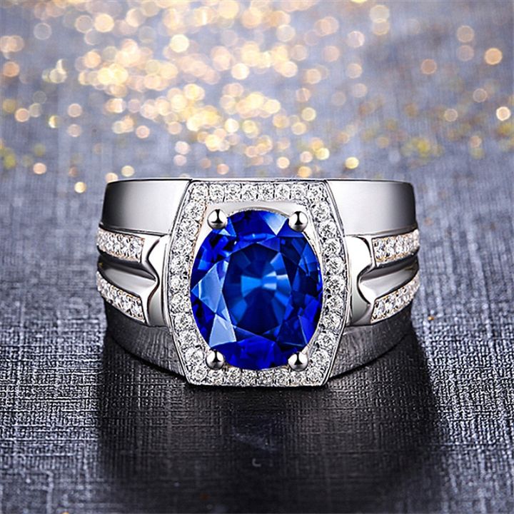 %E3%80%90ZIME%E3%80%91Men%20Ring%20Jewelry%20Oval%20Shape%20Sapphire%20Gemstone%20Fashion%20Finger%20Rings%20Accessory%20for%20Male%20Wedding%20Engagement%20Party%20-%20Image%203