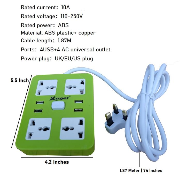 USB%20Power%20Extension%20Box%20USB%20Extension%20Box%20with%204%20USB%20Charger%20Port%204%20Universal%20Socket%201.8%20Meter%20Wire%20UK%20Plug%20-%20Image%202
