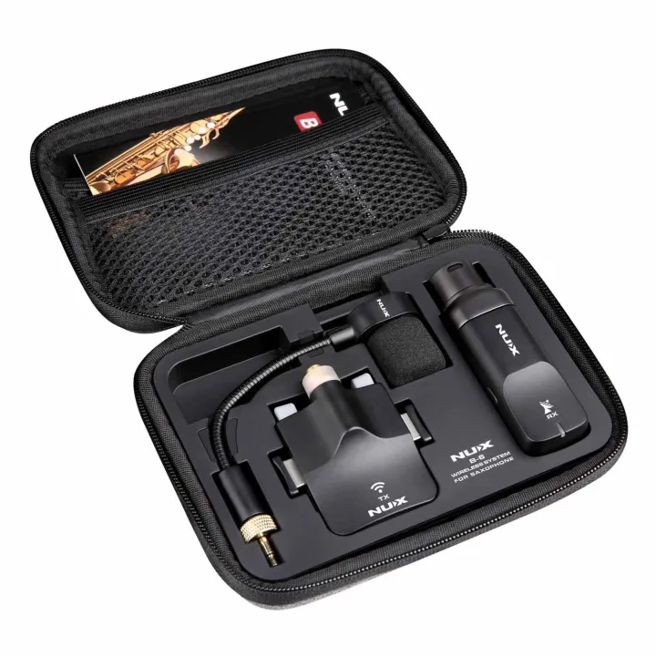 NUX%20B-6%20Saxophone%20Wireless%20Microphone%20System%20with%20Charging%20Case%20-%202.4GHz%20-%20Image%206
