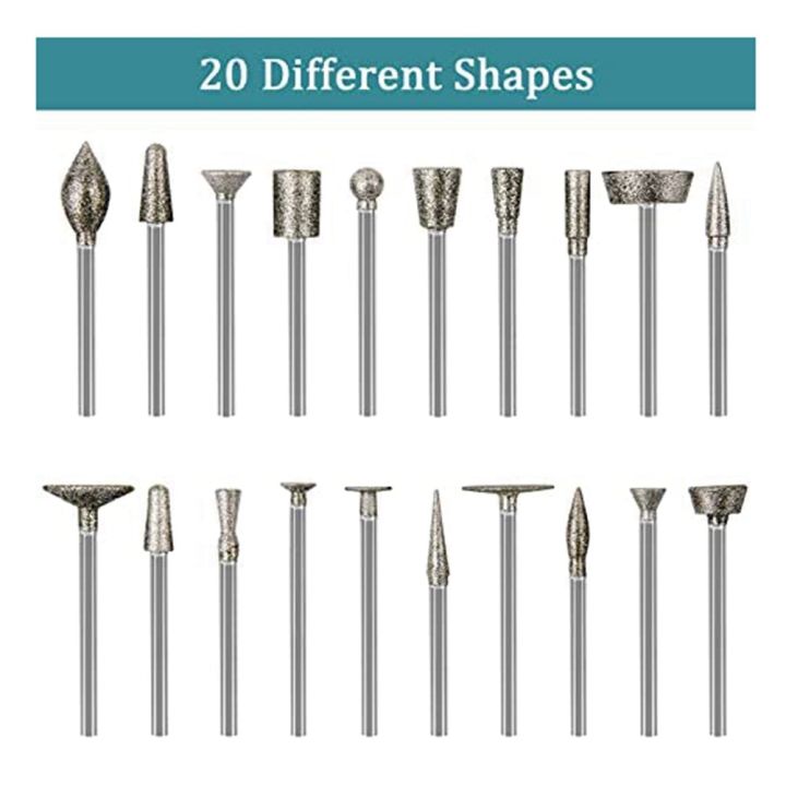 Stone%20Carving%20Set%20Diamond%20Burr%20Bits,20PCS%20Polishing%20Kits%20Rotary%20Tools%20Accessories%20with%201/8%20Inch%20Shank%20for%20Carving%20-%20Image%202