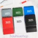 2023 Morandi Standing Calendar Simple Aesthetic Desk Calendar Daily Table Planner Yearly Agenda Organizer. 