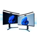 USB Stepless Dimming Screen Hanging Lights Curved Screen Bar RGB Background Atmosphere Desk Lamp. 