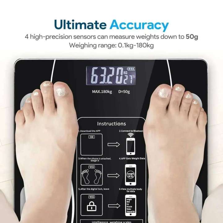 Electronic%20Smart%20Bluetooth%20Human%20Charging%20Simple%20Weight%20Weighing%20Household%20Body%20Fat%20Measurement%20Scale%20-%20Image%203