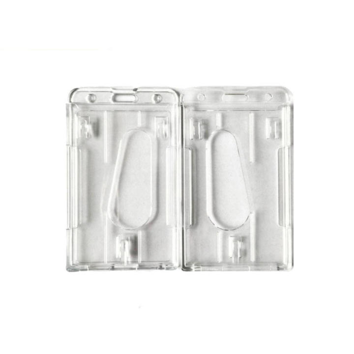 Sturdy%20ID%20badge%20holder%20Secure%20Transparent%20Card%20holders%20vertical%20Lightweight%20Hard%20plastic%20card%20holders%20for%20Office%20use%20Trade%20shows%20and%20conferences%20Security%20personnel%20Government%20organizations%20ID%20and%20-%20Image%203
