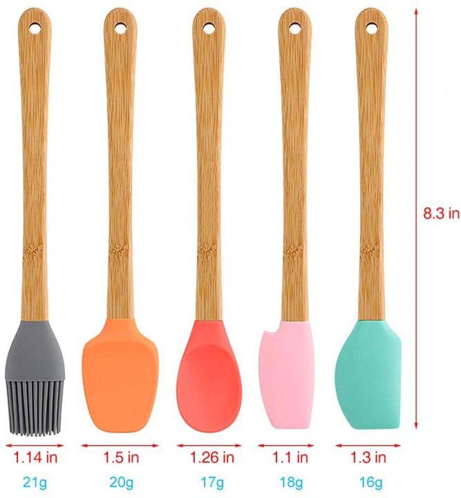 5%20Pack%20Silicone%20Spatula,%20Mini%20Spatulas%20Scrapers%20with%20Bamboo%20Handle%20for%20Cooking%20Baking%20Nonstick%20Cookware%20Kitchen%20Utensils%20-%20Image%206