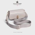 David Jones Paris women crossbody bag pu leather female handbag small lady shoulder bag. 