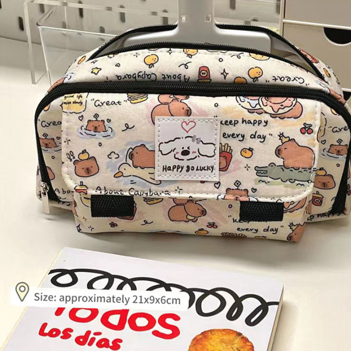 Portable%20Cute%20Capybara%20Flip%20Pencil%20Cases%20Fashion%20Cartoon%20Pencil%20Pouch%20Kawaii%20Stationery%20Storage%20Bag%20Cosmetic%20Bags%20Coin%20Purse%20-%20Image%204