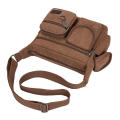 Men Canvas Bag Travel Hiking Cross Body Shoulder Bag Messenger Bag Crossbody Bag for Men. 