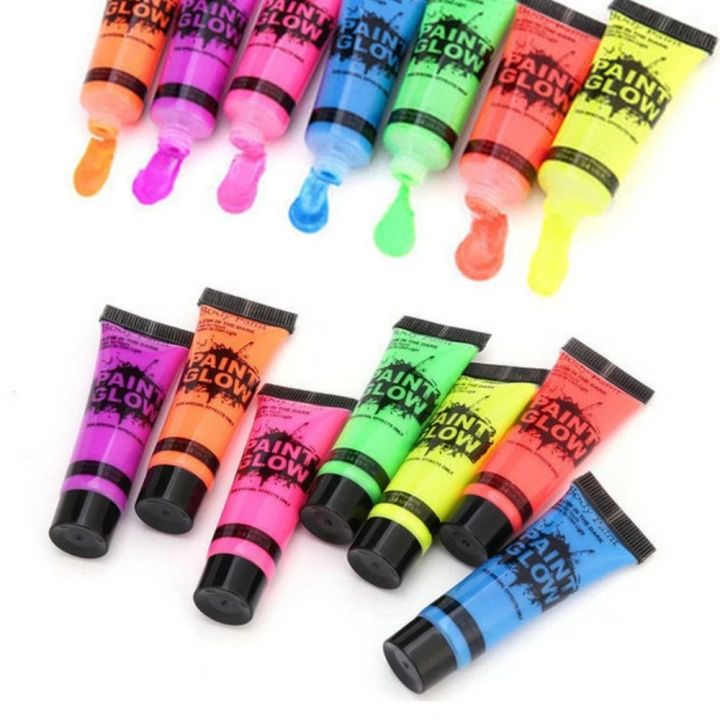 Body%20Face%20Paints%20Set%2010ml%20Face%20Fluorescent%20Glow%20Paint%20Kids%20Makeup%20Luminous%20Color%20Body%20Art%20Painting%20Festival%20Painting%20Neon%20Cosplay%20Pigment%20Halloween%20-%20Image%205