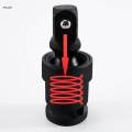 Pneumatic Impact Universal Joint 1/2" Driver Conversions Easy to Use Steel Wobble Elbow Extension Sets Universal Joint Socket Piece Swivel. 