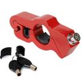 Motorcycle Handlebar Lock Anti-Theft Brake Grip Lock. 