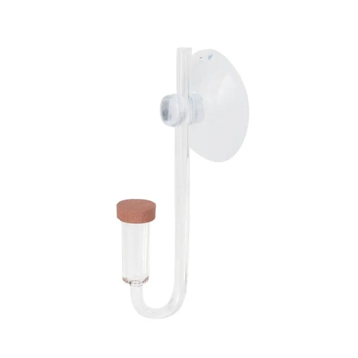 Suction Cup Acrylic Aquarium Fish Atomizer Water Grass Regulator CO2 ...