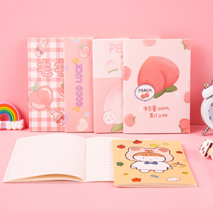 【ZOSR】Notepad Cute Mini Portable Small Notebook Pocket Student Stationery Prizes Gift Note Notepad Diary