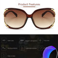 LouisWill Newest Sunglasses Women Sunglasses Ladies Eyewear Anti-UV Square Sun Glasses Accessories Retro Camellia Summer Glasses for Women with Free Glasses Bag. 