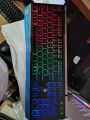 Hp K550F RGB Gaming Keyboard Colorful Lighting Effect Smrt Keyboard Stalish Desing With Integrated Metal Penal Keyboard. 