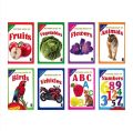 8 Picture Books for Kids Toy Animals Fruits ABC Birds Pre School Children. 