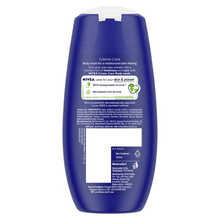 NIVEA%20Cr%C3%A8me%20Care%20250ml%20Body%20Wash%7C%20Shower%20Gel%20For%20Soft%20Skin%7C%20Elements%20and%20unique%20scent%20of%20Nivea%20Cr%C3%A8me%7CClean,%20Healthy%20&%20Moisturized%20Skin%20SAM%20-%20Image%202