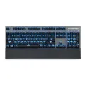 Motospeed GK89 2.4GHz Wireless / USB Wired Mechanical Keyboard with LED Blue Light 104Keys Wireless Gaming Keyboard For Gamer. 