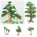 Ecological Plastic Simulation Cypress Cypress Pine Trees Coconut Tree Mini Vivid Landscape Tree Model Garden. 