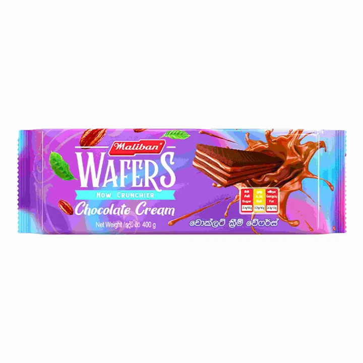 Maliban Cream Wafers chocolate 400g