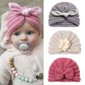 【hot】 Knitted Winter Baby Hat For Girls Candy Color Bonnet Enfant Baby Beanie Turban Hats Newborn Baby Cap For Boys Accessories. 