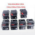Trip switch 300A Car Circuit Breaker-1 * Circuit Breaker-Black. 