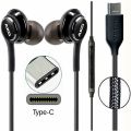 Samsung AKG Type-C / 3.5mm Earphone with Mic - Sound Sports Handsfree Headset Headphone For Type C Smart Mobile Phone. 