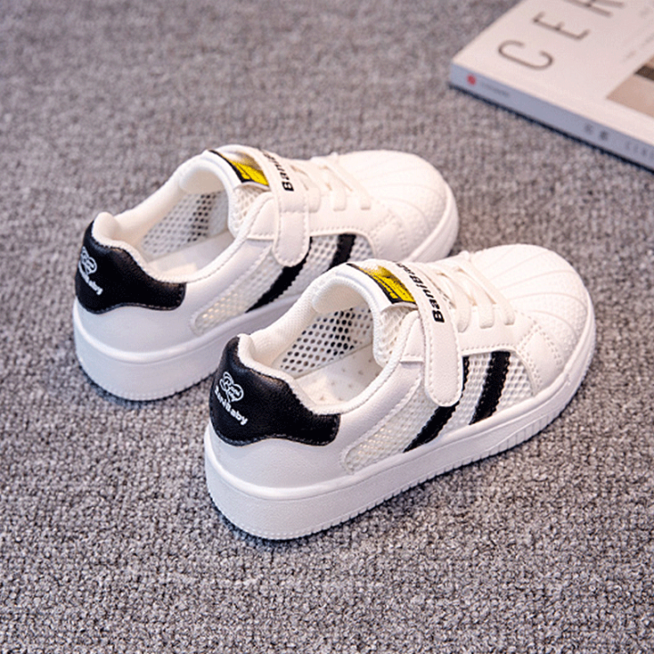 Bannie%20Baby%20Boy%20White%20Shoes2023New%20Summer%20Children's%20Mesh%20Shell%20Toe%20Board%20Shoes%20Breathable%20Sneakers%20-%20Image%208