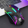 LIMEIDE S1 RGB 7 Color LED 1200DPI Gaming Mouse - 3 Keys Mouse Colorful Lighting Gaming- RGB Mouse. 