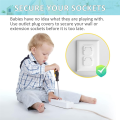 Child Proof Socket Covers Electric Plug Shock Hole Protective Covers. 