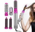 All-in-One Hair Dryer, Straightener & Curler Brush. 