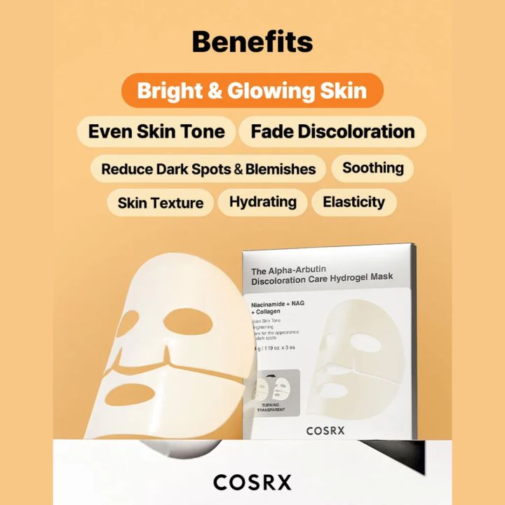 COSRX%20The%20Alpha-Arbutin%20Discoloration%20Care%20Hydrogel%20Mask%20-%20Image%204