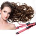 Nova 2-in-1 Hair Curler & Straightener Set. 