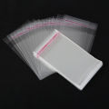 100Pcs Multiple Size Clear Self Adhesive Cello Cellophane Bag Self Closing Small Plastic Bags For Candy Packaging Resealable Bag. 
