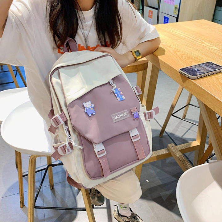 Simple,%20large-capacity,%20high-value,%20college%20students,%20high%20school%20students,%20Harajuku%20style%20Korean%20backpack%20-%20Image%207