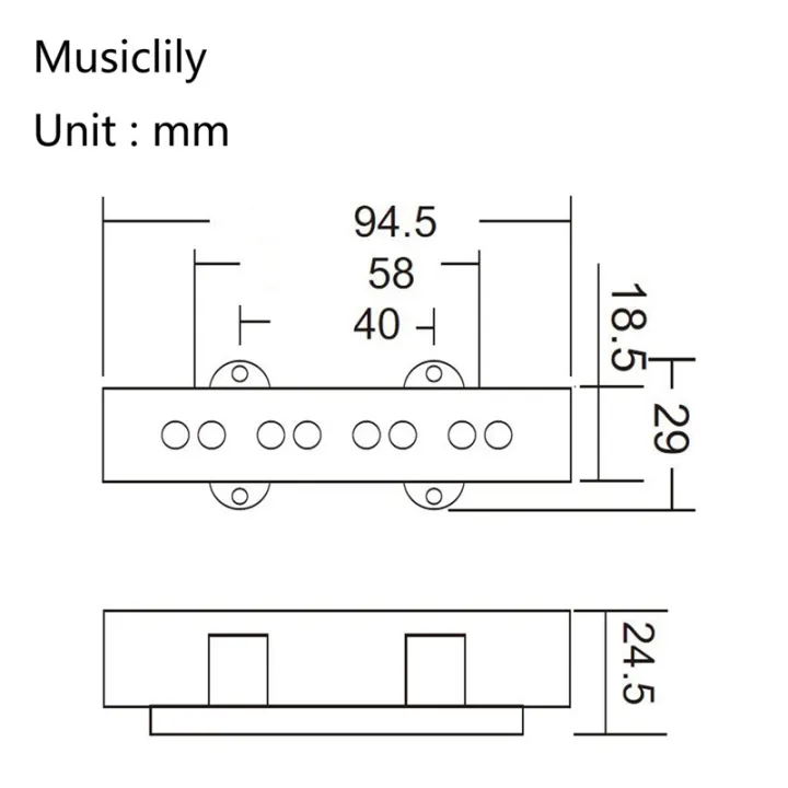 Pro%20Electric%20Bass%20Open%20Type%20Noiseless%20Bridge%20Pickup%2095X18.3mm%20&%20Electric%20Guitar%20Pickup%20Wire%20Harness%20PB%20Bass%204-String%20-%20Image%207