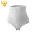 Breathable Lady Underpants Comfo ble High-waist Panties for Women Tummy Control Lift Anti-bacterial Available in Plus Sizes Women Tummy Control Panties. 