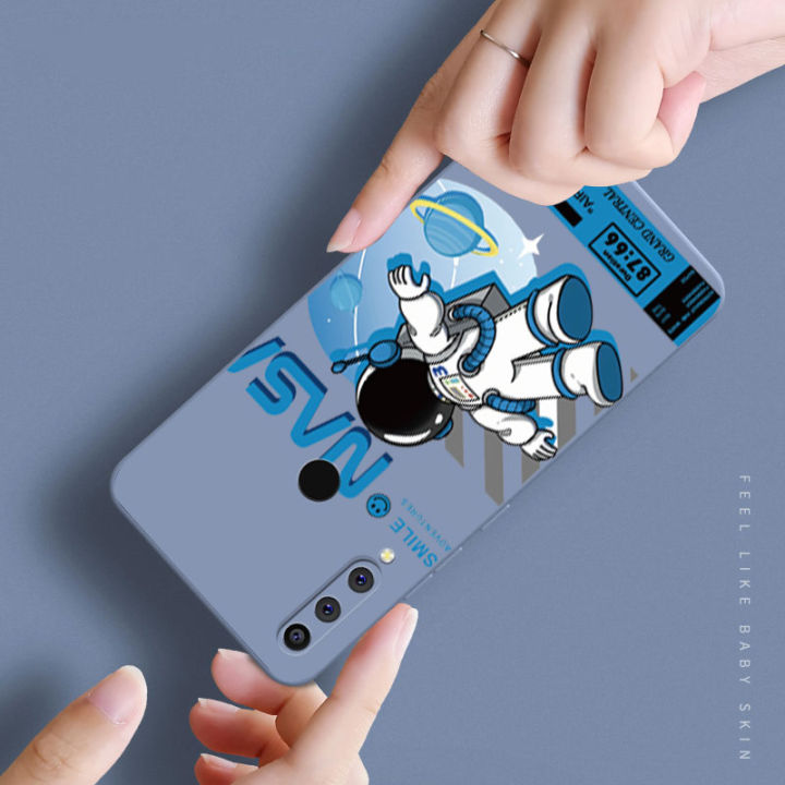 Huawei%20Y6P%20Y7P%20Y6%20Y7%20prime%20Y9%20prime%202019%20Y9s%20Smile%20Astronaut%20Square%20Phone%20Case%20Liquid%20Silicon%20Soft%20Casing%20nasa%20Cover%20-%20Image%208