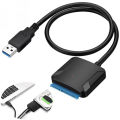 Usb 3.0 A Type-C To Sata Cable Sata Iii Hard Drive Adapter Converter For 3.5/2.5 Inch External Hdd Ssd 12v/2a Power Adapter. 