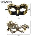 Fit Eye Cover 1 Set Halloween Eye Cover Elegant Venetian Style Couples Masquerade for Party Cosplay Costume. 