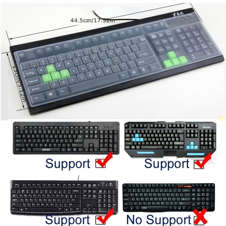 Keyboard%20Silicone%20Protector%20Film%20Skin%20Cover%20Desktop%20PC%20Transparent%20Silica%20Gel%20Bump%20Concave%20Keyboard%20Transparant%20Cover%20-%20Image%204