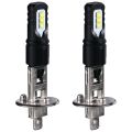 2X H1 6000K Super Bright White 6000LM DRL LED Headlight Kit High-Beam. 
